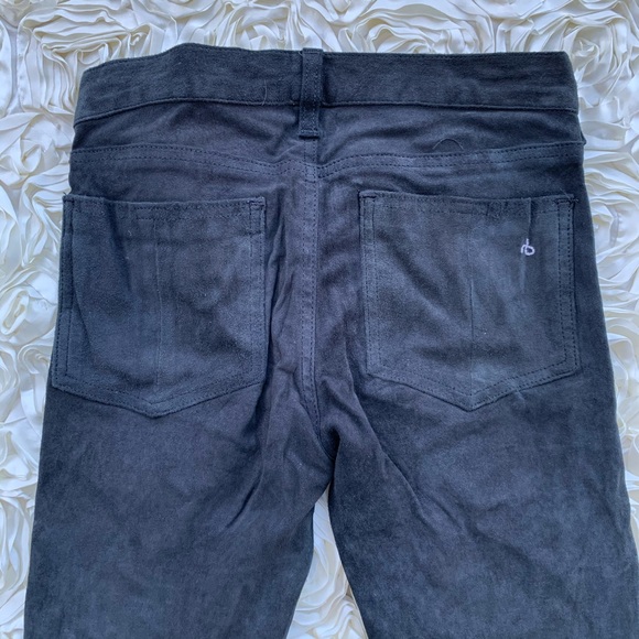 Rag & bone color block lamb leather skinny jeans - Picture 7 of 8